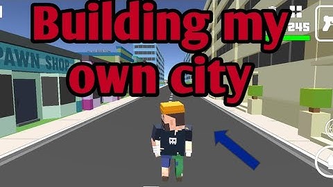 building my own city in cubic sandbox. #gameplay