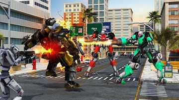 Moto Robot Transform: Extreme Stunt Hero Robot War - Mobile Video Game for Kids- Full Video