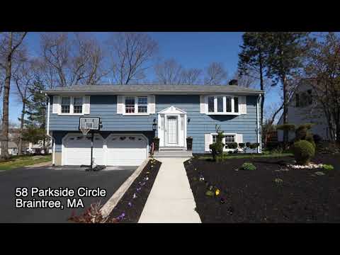 58 Parkside Circle, Braintree, MA home video tour
