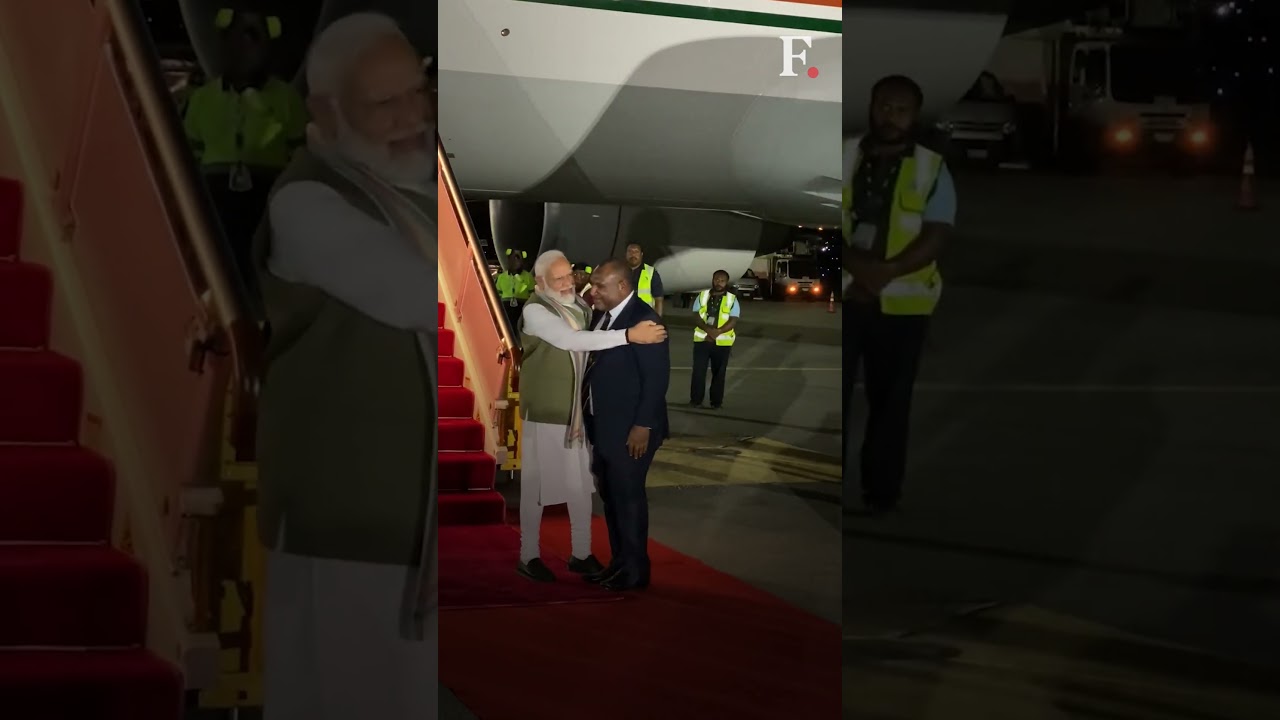 Papua New Guinea PM Welcomes Indian PM Modi