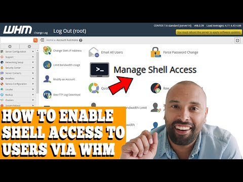 HOW TO ENABLE SSH ACCESS TO MY USERS VIA WHM ROOT? [STEP BY STEP]☑️