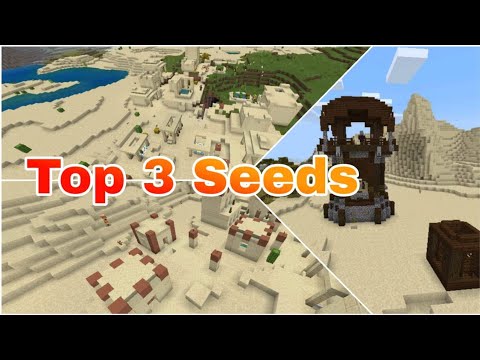 Top 3 Desert Village Seeds in Minecraft #2