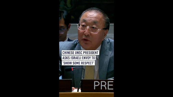 'Please show some respect at least’, Chinese UNSC president tells Israeli envoy - DayDayNews