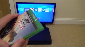 What happens when you put a Xbox One game in a PS4