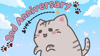 【#2周年記念 】感謝の雑談【#曇月りつ ／#初見大歓迎  】