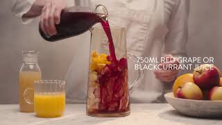 How to make Sans-gria (non-alcoholic Sangria) | SquareMeal cocktails at home
