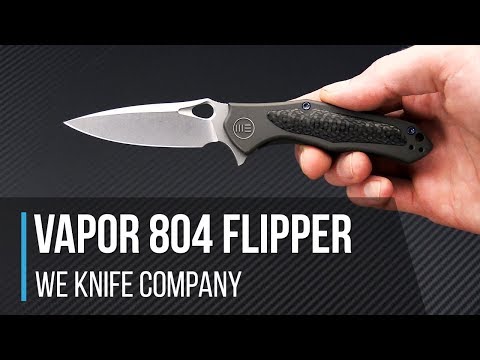 WE Knife Company 804 Vapor S35VN Flipper Overview