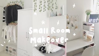 small bedroom makeover on a budget 2021 🌱