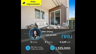 Check out my listing Address: 189 Sash Irvine, CA 92618