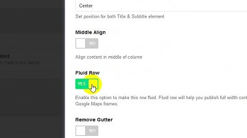 SP Page Builder - How to set Full Width Row