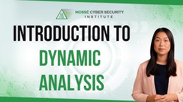 Introduction to Dynamic Analysis