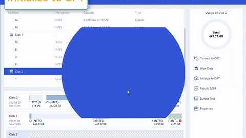 2 Simple Steps to Initialize to MBR/GPT with EaseUS Partition Master
