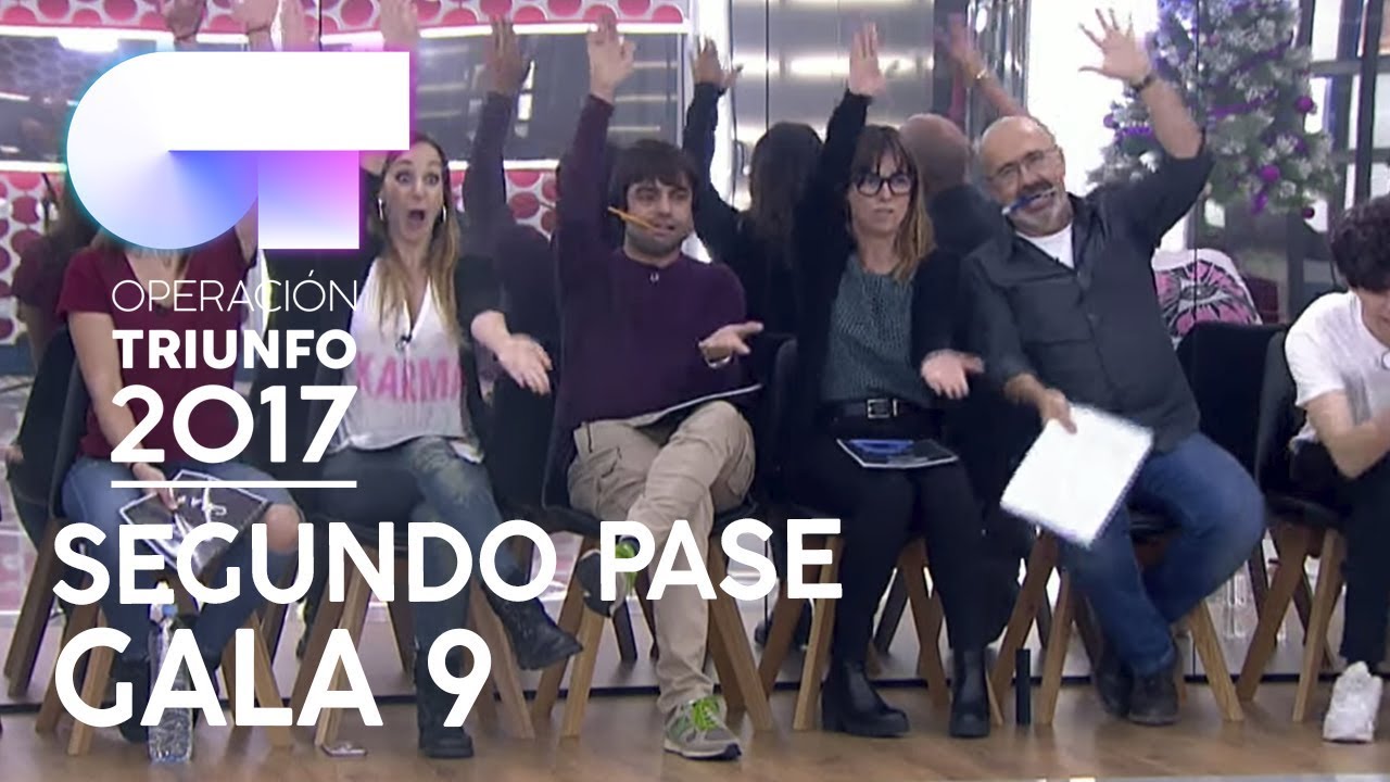 SEGUNDO PASE DE MICROS PARA LA GALA 9 (COMPLETO) | OT 2017