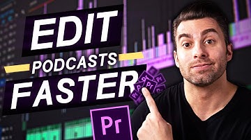 HOW TO EDIT A PODCAST IN ADOBE PREMIERE PRO (FASTER THAN AUDACITY)