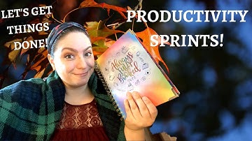 Be Productive With Me! Productivity / Reading / Writing Sprints