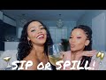 Sip or Spill ft. Landzy 🥂 #roadto5k