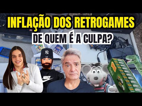 Games Retrô com Preços ALTÍSSIMOS! Entenda a INFLAÇÃO do Retrogame!