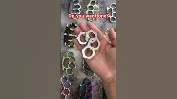 Do you want one? #knuckle #knuckles #brassknuckle #outdoortools #edc #knuckleduster