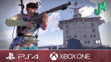 Taking a noob on Cargo Ship for the first time 🛢 Rust Console 🎮 PS4, XBOX