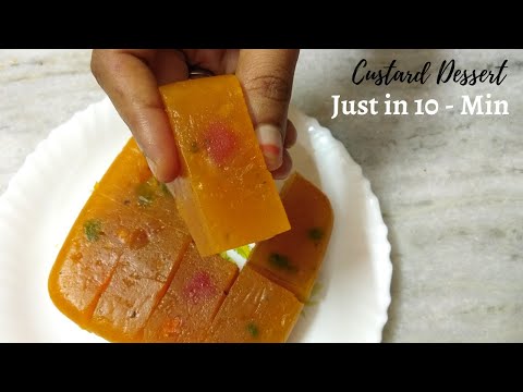 Custard powder dessert (Halwa) | #shorts | Custard Halwa | #short