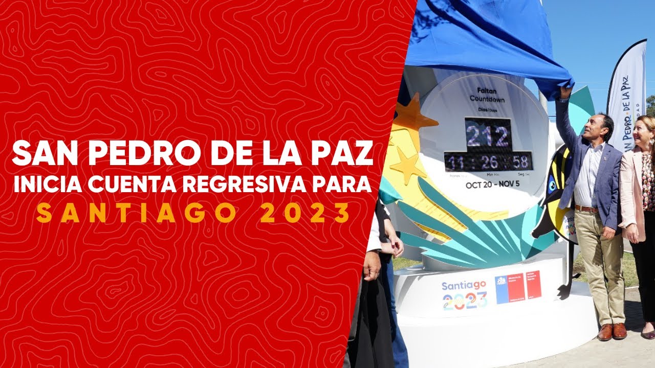 Santiago 2023: comenzó la cuenta regresiva