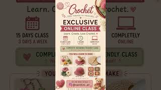 #Crochet class in tamil. Reach us on insta @nanthini_ar #satisfying #relaxing #art #passion #skills