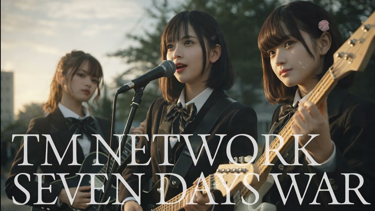 TM NETWORK「SEVEN DAYS WAR」ガールズバンドカバー