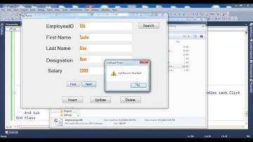 VB.NET : How to Navigate Record (Next, Previous, First & Last)  from Access database| Part-7