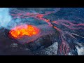 LAVA WILL SOON COVER AN ENTIRE HILL! ICELAND VOLCANO IS CHANGING THE RELIEF-Aerial View-Aug09, 2021