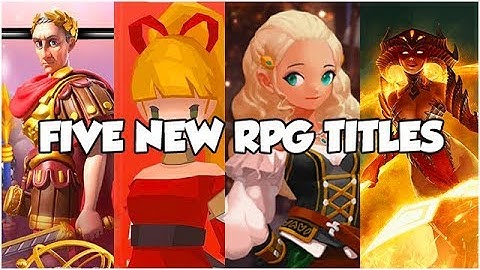 New RPG Titles for September - Android & iOS