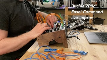 Buchla 208c Easel Command west coast avant-garde synthesizer improvisation