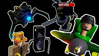 Roblox l เล่นเกมส์กับลูก l Toilet power defense ด่านง่ายๆ