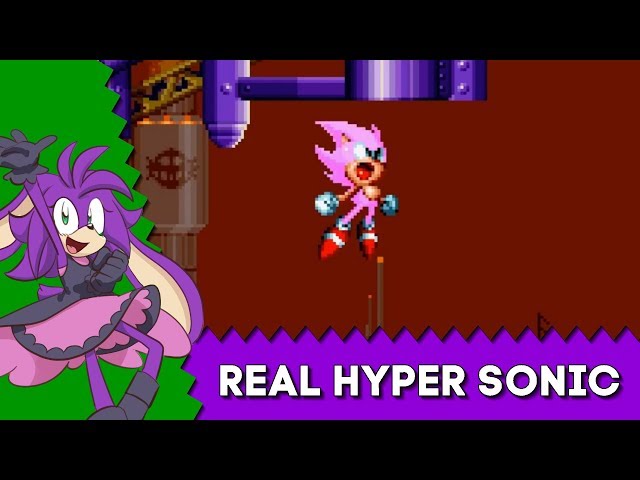 Hyper sonic exe pixel art