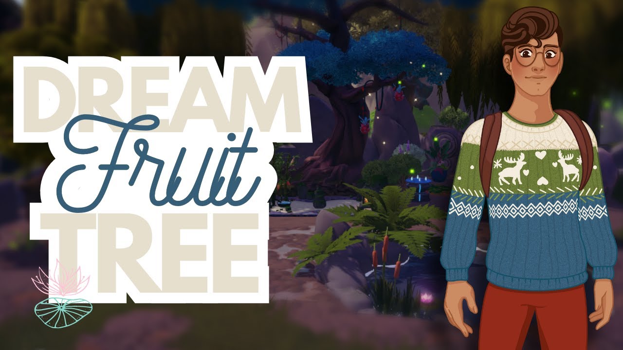 Dream fruit tree speedbuild Disney Dreamlight Valley YouTube
