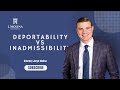 Being Deported VS Inadmissible | J. Molina Law Firm
