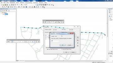 create equally polyline in ArcGIS