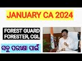 January 2024 most important current affairs ossc exam 