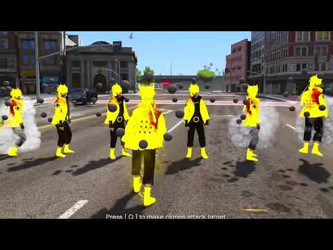 GTA 5 Naruto Mod | Konoha Hidden Leaf Village