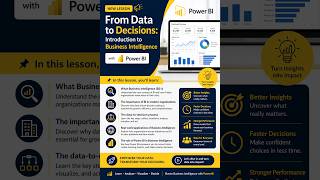 From Data to Decisions: Introduction to Business Intelligence | Power BI
