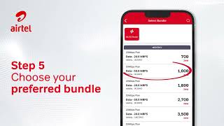 Buy Airtel Home WiFi Bundles Easily on the MyAirtel App screenshot 3