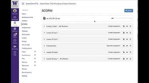 Tutorial: Important Adobe Captivate Scorm Packages into Canvas