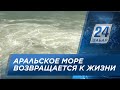 Аральское море возвращается к жизни