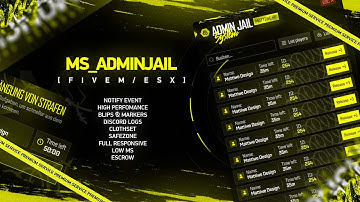 [FiveM - ESX] Admin Jail System (Mini Games)  - ms_adminjail