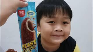 Review Wall's Feast Double Chocolate