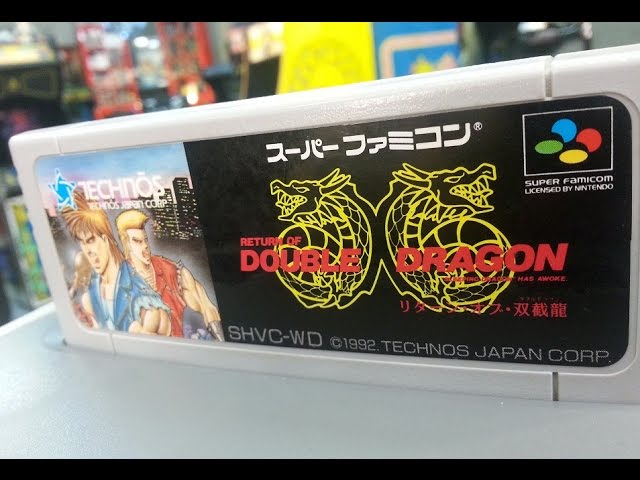 Return of Double Dragon for the Super Nintendo (SNES) – Undiscovered Realm