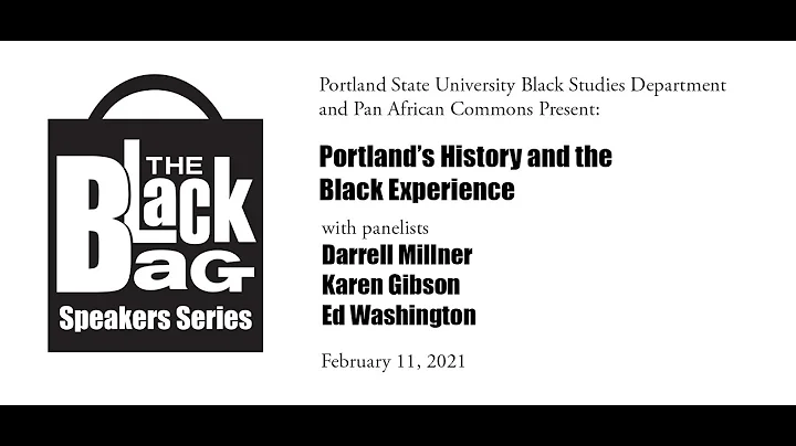 Portland's History and the Black Experience: Darre...