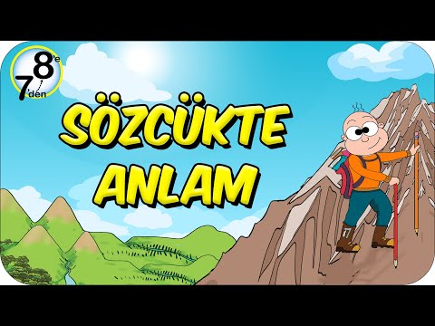 Sözcükte Anlam 📙 7'den 8'e Hazırlık Kampı #2023