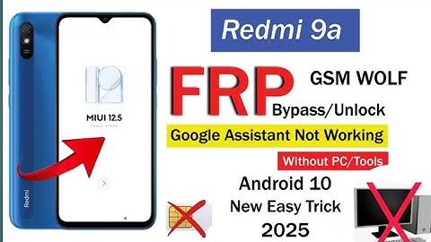 Mi 9A Hard Reset Aise Kare||Mi 9a ka Pattern Lock Aise Tode||MI 9a Frp Bypass Latest Version