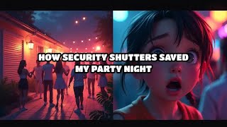 How Security Shutters Saved My Party Night