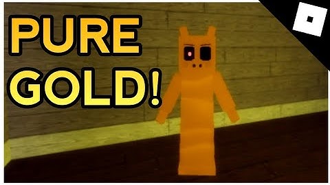 How to get "PURE GOLD" Badge & Morph in Piggy RP [W.I.P] | Roblox